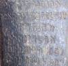 "Here lies our precious sister who was gathered into [unclear], the married Chana Rachel Ostryski/ Ostrynska daughter of Zelman(?).  10th Tamuz 5687. May her soul be bound in the bond of everlasting life."
(szpekh@cwu.edu)